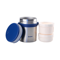 Bocaux isothermes en acier inoxydable 304 de grande capacité (1/1,5 L) – Garde au chaud et au froid – Idéal pour les repas au bureau ou en voyage