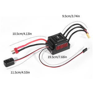 RC ESC 45A 60A điện tử điều khiển tốc độ WSDT-45A WSDT-60A <span class=keywords><strong>2</strong></span>-3S cho 1/10 WLtoys wpl RC Crawler Quái Vật Buggy off-road - Product Image 3