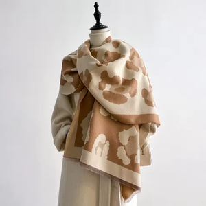 Nouvelle Écharpe Longue en Viscose et Cachemire, Châle Coréen Polyvalent pour Fille, Chauffe-<span class=keywords><strong>Cou</strong></span> Épais et Durable, Multifonctionnel pour l'Hiver - Product Image 1