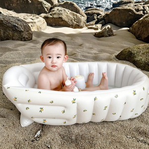<span class=keywords><strong>สระ</strong></span>ว่ายน้ำเด็กพับได้ PVC เป่าลม ทนทาน เป็นมิตรกับสิ่งแวดล้อม สำหรับเด็กเล็ก พร้อมอ่างอาบน้ำเด็กแบบพักผ่อน - Product Image 3