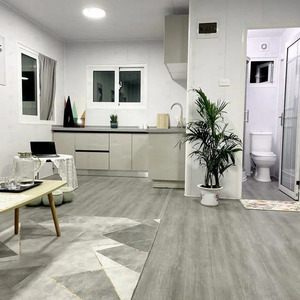 Casa Contenedor Plegable y Expandible de 2 Dormitorios, Moderna, de Lujo, Transpirable, con Panel Sándwich de Acero Prefabricado, para Oficina en Casa - Product Image 3