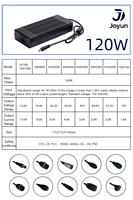 Chargeur de batterie pour vélo électrique Joyun 42V 3A 120W, prise XLR, charge rapide, protection intelligente, entrée 100-240VAC pour vélo électrique