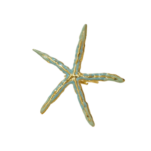 Starfish <b>Ring</b> 316L Stainless Steel PVD Gold Plating Sustainable Fashion Jewelry - Product Image 2