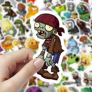 60 autocollants amusants de Plants vs Zombies (<span class=keywords><strong>PVZ</strong></span>) - Product Image 2