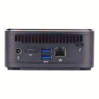 Fábrica OEM Intel Core I7 Quad Core HD NUC 2.5GbE Ethernet RJ45 USB3.0 Thrunderbolt3 Win11 Mini PC