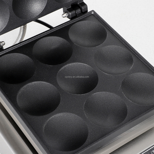 Gril électrique commercial 1750W 9 pièces 2.7in diamètre Dorayaki <span class=keywords><strong>boulanger</strong></span> fabricant haricot rouge crêpe gaufre Snack fabricant nouvel état - Product Image 3