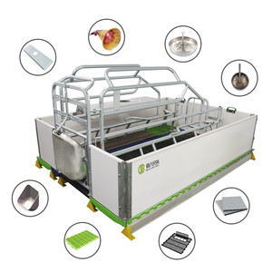 Nueva Cama de Parto para Cerdas DEBA Brother, Jaulas de Gestación, Varilla de Acero Galvanizado en Caliente, Rodamiento de Acero Inoxidable SST304, 1 Año de Garantía, para Granja - Product Image 1