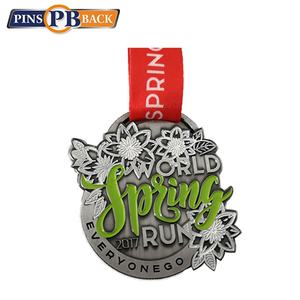 Neue design großhandel individuelle hight polnischen silber metall Überzug machen metall medaille sport medaillen 2,5 zoll - Product Image 2