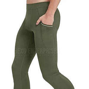 Mallas deportivas para correr de talla grande para hombre, mallas MOQ bajas para hombre, mallas ajustadas de alta calidad para hombre - Product Image 5