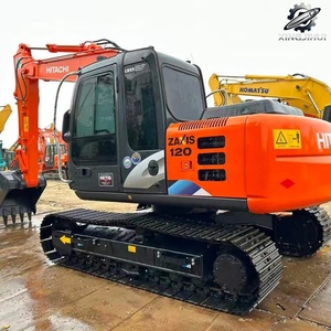 รถขุดตีนตะขาบฮิตาชิ ZX120 มือสองสภาพดี พร้อมใช้งานในงานก่อสร้าง รถขุดนำเข้าจากญี่ปุ่นแท้ น้ำหนัก 12 ตัน - Product Image 3