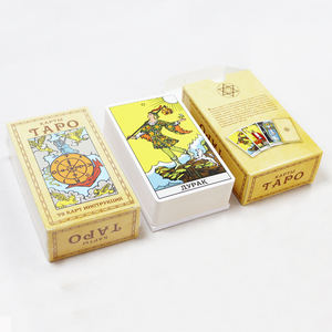 ไพ่ทาโรต์จากภาษารัสเซียย้อนยุคงานตามสั่งพิมพ์ไพ่ทาโรต์ภูมิปัญญาทนทานแบบคลาสสิกพร้อมคู่มือ - Product Image 3
