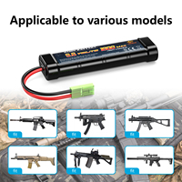 Melasta Taux de décharge élevé 1600mah 9.6v 10c Batterie Lipo 8s Batterie rechargeable au lithium Airsoft