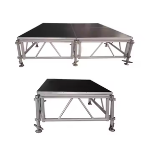 ESI Easy Assembly Scène extérieure en aluminium portable pour concerts ou systèmes de treillis - Product Image 1