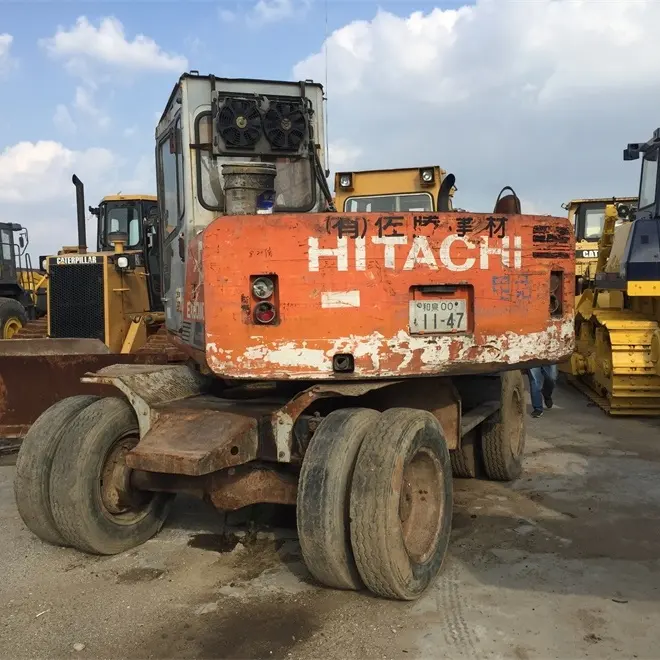 Excavadora de segunda mano japonesa de 6 toneladas, EX60WD, alta calidad, Hitachi