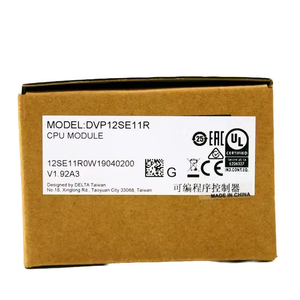 PLC Delta DVP12SE11R Ethernet Network Slim con salida de relé Modbus TCP para monitoreo de automatización de edificios - Product Image 1