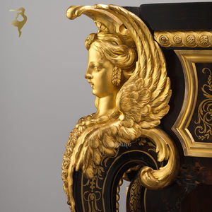 Estilo <span class=keywords><strong>barroco</strong></span> italiano exquisitas esculturas <span class=keywords><strong>de</strong></span> metal <span class=keywords><strong>de</strong></span> latón mesa <span class=keywords><strong>de</strong></span> consola - Product Image 4