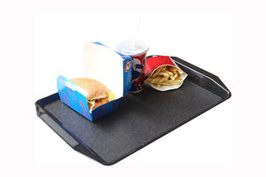 Sunnex, directo de fábrica, venta al por mayor, bandeja económica para servir comida rápida con asas laterales, sartenes azules de polipropileno para restaurante - Product Image 6