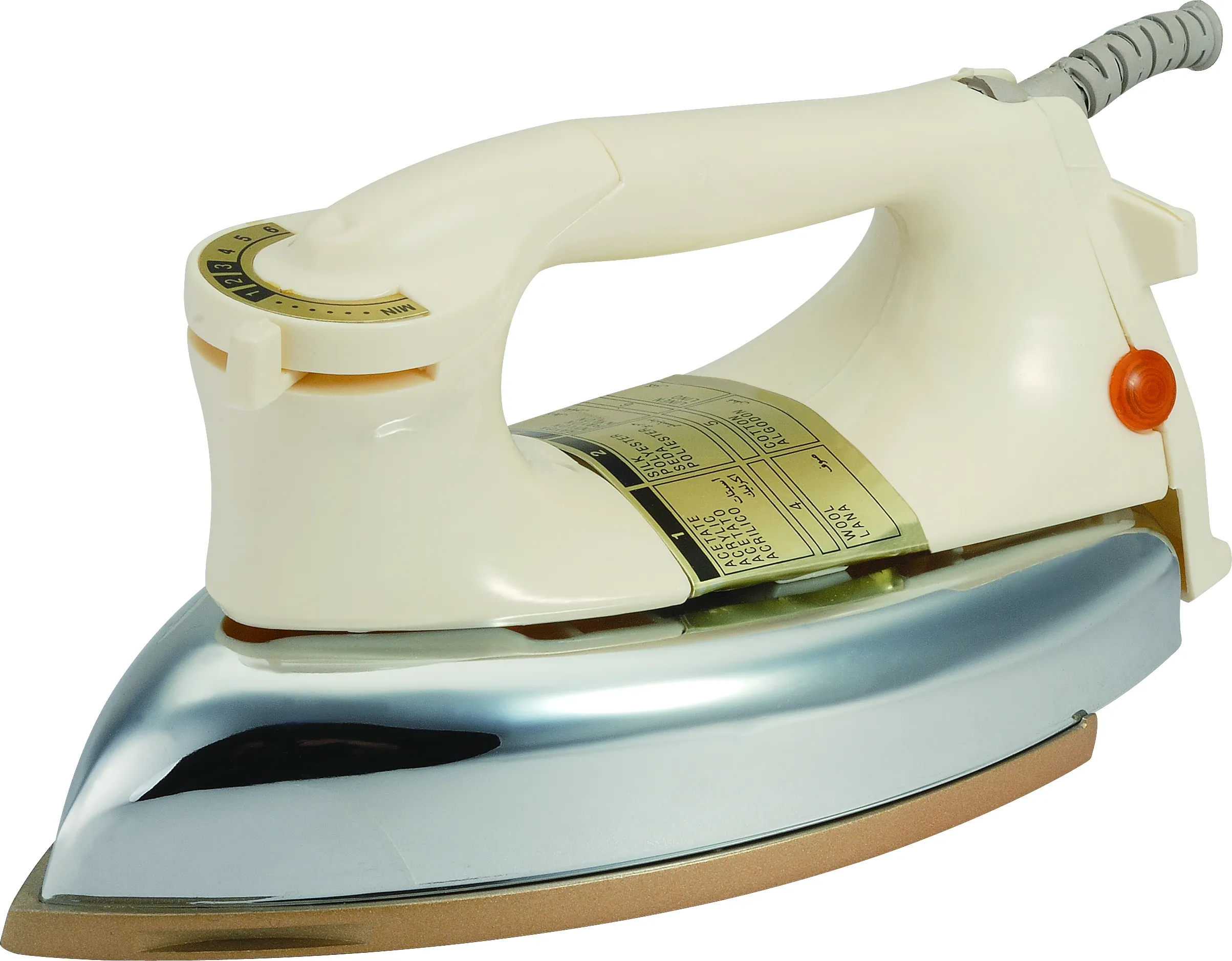 heavy weight dry iron 1000-1200w with new handle