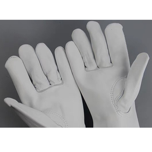 Guanti da lavoro in pelle per guanti da pilota in pelle con grana di mucca di vendita calda - Product Image 3