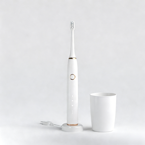 Brosse à dents électrique sonique pour adultes, poils doux, blanchiment des dents, charge sans fil, étanche IPX7 - Product Image 4