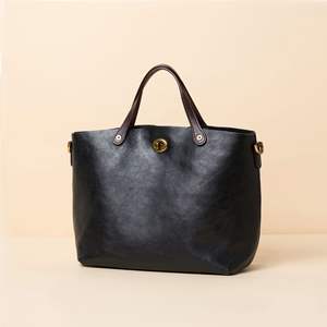2026 Fashion New Hot-Selling First-Layer Vegetable-<b>Tanned</b> Cowhide Vintage Fashion Genuine <b>Leather</b> Crossbody Bag Women's <b>Handbag</b> - Product Image 6