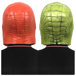 Masque de Lézard en Latex pour Homme, <span class=keywords><strong>Costume</strong></span> Tête d'Animal pour Fête d'<span class=keywords><strong>Halloween</strong></span>, Cosplay, Jouets Amusants pour Enfants, Accessoires de Déguisement Fantaisie, Vente en Gros Personnalisée - Product Image 4