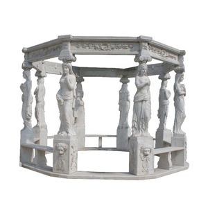 लक्जरी प्राकृतिक पत्थर चीनी उद्यान मंडप <span class=keywords><strong>gazebo</strong></span> बड़े मूर्तिकला - Product Image 2