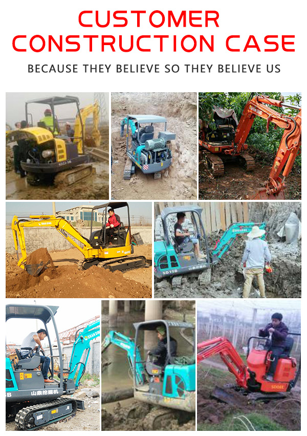 Free shipping 2.5 ton  3ton with boom swing cabin diggers new crawler  Mini excavator