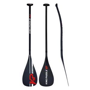 Pagaie de canoë à direction assistée Kingpaddle en fibre de carbone OC01/OC02 – Durable et haute résistance pour les aventures en eaux océaniques (unisexe) - Product Image 1