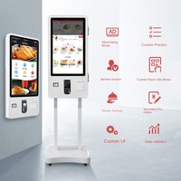 Caja Registradora de Autoservicio con Pantalla Táctil para Catering, Máquinas Expendedoras Todo en Uno con Reconocimiento Facial de Alta Resolución para Operaciones sin Personal