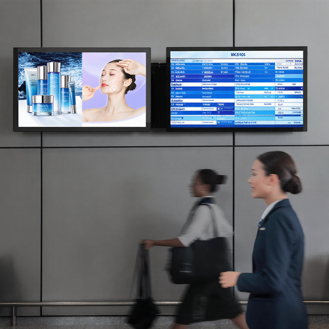 21.5"32" 43" 50" 55" 65''2K/4K Android/Window CMS/Wifi Touch Screen Optional Lcd Monitor Screen for Airport