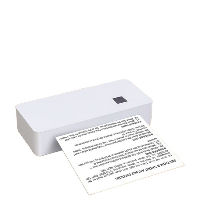 A4 Size 210mm Portable Wireless /WiFi Thermal Document Printer 300DPI Mini Mobile Compatible Windows Android IOS Home