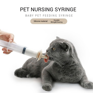 Nouveau-né Pet Feeder Bouteille de <span class=keywords><strong>lait</strong></span> en plastique Sucette avec seringue <span class=keywords><strong>pour</strong></span> chatons et chats Kit d'allaitement <span class=keywords><strong>pour</strong></span> animaux de compagnie - Product Image 5