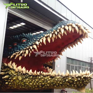 Animatronic หัวจระเข้สัตว์ประหลาดขนาดใหญ่ - Product Image 3