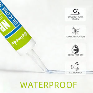 Sellador de Silicona Neutro de Alto Rendimiento Seimeda NP, Adhesivo Impermeable y Resistente a la Intemperie <span class=keywords><strong>para</strong></span> Sellado de Vidrio en <span class=keywords><strong>Ventanas</strong></span>, Puertas y Construcción - Product Image 3