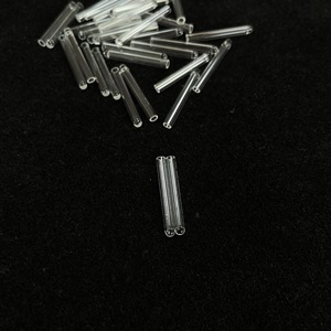 Tianhong High Borosilicate Glass Capillary Test Tubes 2.4x1.65x20mm One End Sealed For Lab Use - Product Image 1