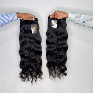 Proveedores de cabello rizado ondulado recto virgen de alta calidad Proveedor de cabello humano de visón crudo camboyano Paquetes de cabello crudo natural - Product Image 1