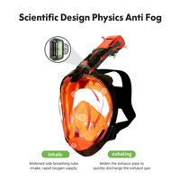 Masque de Snorkel Complet Prescription Anti Brouillard Avec Gopro Mount Dry Silicone pour Adultes Jeunes Ensemble de Plongée de Haute Qualité