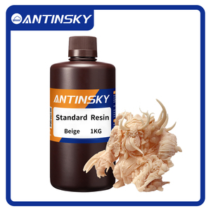 Résine standard Antinsky 1KG blanche avec une haute précision et des performances exceptionnelles pour l'impression 3D, vitesse de moulage rapide - Product Image 3