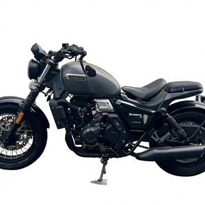 Nouvelle arrivée Changjiang Bobbie 450S, moto cruiser rétro 450cc, refroidissement liquide, double moteur, ABS, bobber vintage - Product Image 6