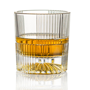 NOVARE Vasos de Whisky Redondos Transparentes Grabados Personalizados de 300 ml, Juego de Vasos de Whisky Estilo Old Fashioned con Vaso Highball para Bar - Product Image 4