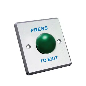 Security Access Control Mushroom Stainless Steel Exit Switch Button