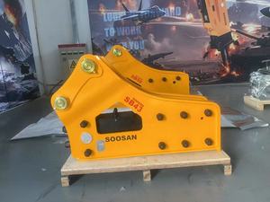 New 11-16 Ton Side Type <b>Hydraulic</b> Breaker with Engine & <b>Motor</b> for Excavators & Backhoe Loaders 1 Year Warranty - Product Image 6