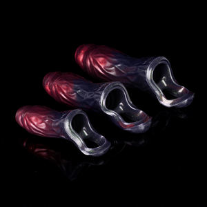 NNSX con 3 tamaños activos, funda para pene, anillo para pene, retraso en la eyaculación, funda extensora para pene <span class=keywords><strong>de</strong></span> fantasía, monstruo y alienígena - Product Image 6