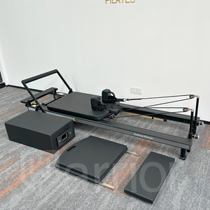 Canada thương mại Studio đứng đứng di động Pilates Cải Cách nhôm màu đen Cải Cách - Product Image 4