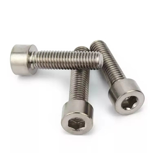 Tête de coupe à vis en acier inoxydable 304/316 titane GB70.1 avec finition lisse cylindrique et hexagonale pleine et demi-dent - Product Image 3