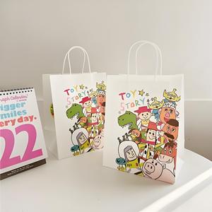 Sacchetti di punzonatura da <span class=keywords><strong>asporto</strong></span> Bianchi personalizzati con i vostri Sacchetti di carta per badge - Product Image 2