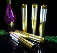 Bâton stroboscopique à LED Rechargeable, bâton scintillant, bouteille stroboscopique pour bouteille de Champagne, KTV, Bar, Club, fête