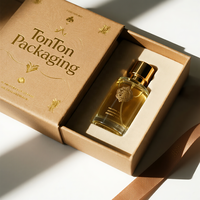 Boîte à parfum chic personnalisée pour flacons de parfum et échantillons avec emballage de luxe