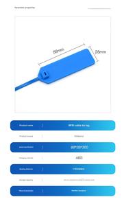 Giá rẻ UHF RFID Mini tái sử dụng nhiệt độ cao ABS chống thấm nước Cáp Tie tag Nhãn thông minh dài phạm vi an ninh con dấu - Product Image 6